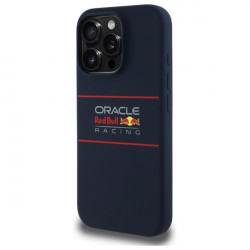 Red Bull RBHMP15X24SIHSRV iPhone 15 Pro Max 6.7" hardcase navy Silicone Horizontal Logo MagSafe
