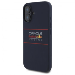 Red Bull RBHMP16S24SIHSRV iPhone 16 6.1" hardcase navy Silicone Horizontal Logo MagSafe