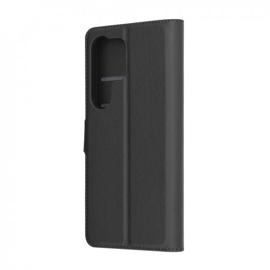 Techsuit Leather Folio Samsung Galaxy S25 Ultra Black