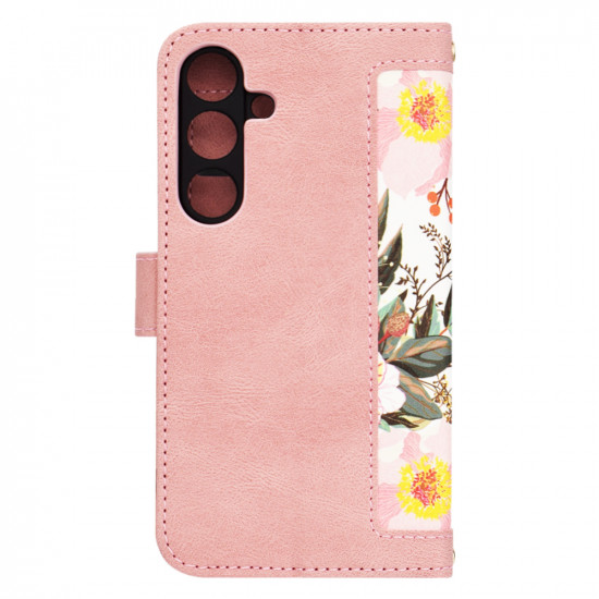 Techsuit FlipCraft Samsung Galaxy S25 Sweetheart Pink