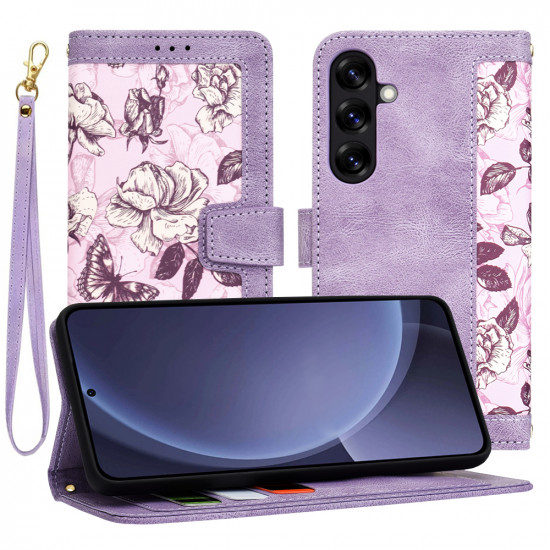 Techsuit FlipCraft Samsung Galaxy S25 Plus Mysterious Purple