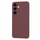 Techsuit SoftFlex Samsung Galaxy S25 Plum Red