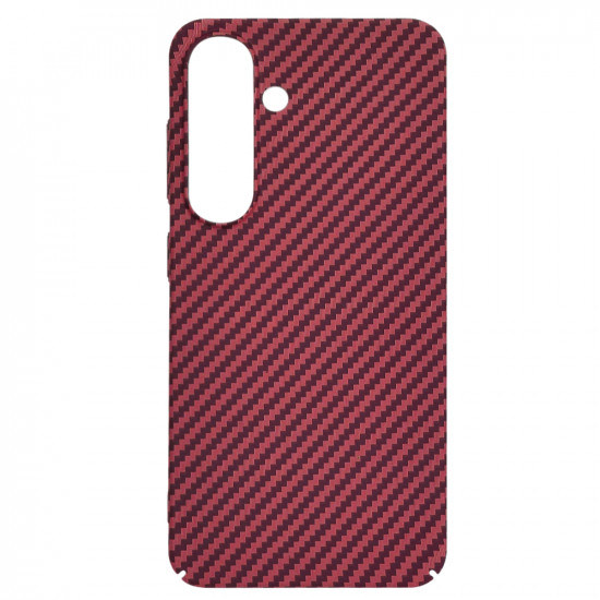 Techsuit Carbonite FiberShell Samsung Galaxy S25 Red