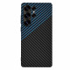 Techsuit Carbonite FiberShell Samsung Galaxy S25 Ultra Blue Pulse