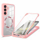 Techsuit ColorVerse 360 MagSafe Series + Screen Protector Samsung Galaxy S25 Plus Pink