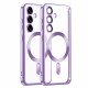 Techsuit Luxury Crystal MagSafe Samsung Galaxy S25 Light Purple