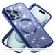 Techsuit Luxury Glitter MagSafe Samsung Galaxy S25 Deep Blue