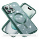 Techsuit Luxury Glitter MagSafe Samsung Galaxy S25 Plus Light Green