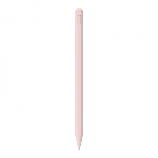 Techsuit Stylus Pen (AC10SH) for iPad, Bluetooth, Type C, 125mAh, Palm Rejection, Replaceable Apple Nib Dreamy Pink