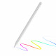 Techsuit Stylus Pen (AX10 T) for iPad, Type C, Palm Rejection, Tilt Sensitivity, Side Adsorption, 125mAh White