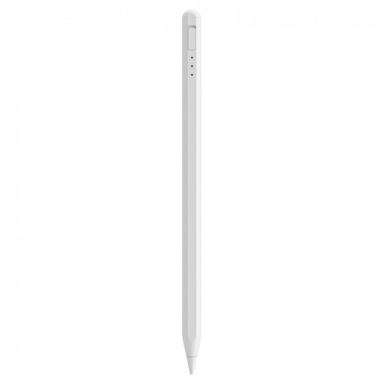 Techsuit Stylus Pen (AX10 T) for iPad, Type C, Palm Rejection, Tilt Sensitivity, Side Adsorption, 125mAh White