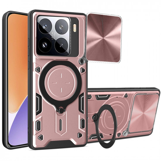 Techsuit CamGuard Pro Xiaomi 15 Rose Gold