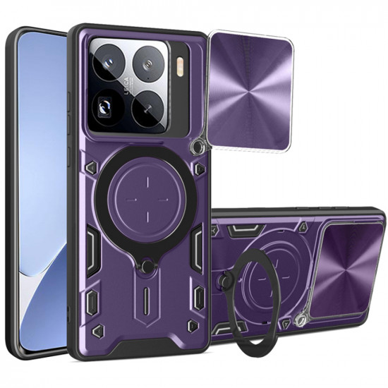 Techsuit CamGuard Pro Xiaomi 15 Pro Purple