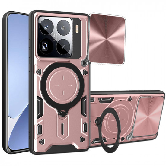 Techsuit CamGuard Pro Xiaomi 15 Pro Rose Gold