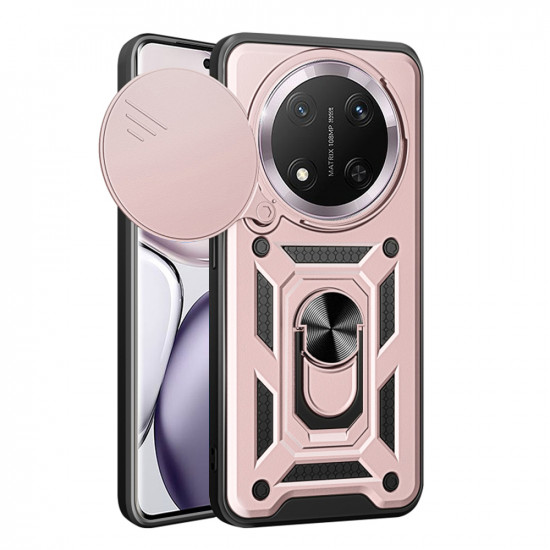 Techsuit CamShield Series Honor Magic7 Lite / X9c Rose Gold