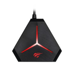 Havit Docking Station (H95) 3x USB 3.0, 3x USB 2.0, 2x Jack 3.5mm, SD/TF, 5V Black