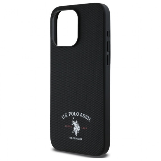 US Polo USHCP15XPARK iPhone 15 Pro Max 6,7" black Printed DH Logo US Polo USHCP15XPARK iPhone 15 Pro Max 6,7" black Printed DH Logo