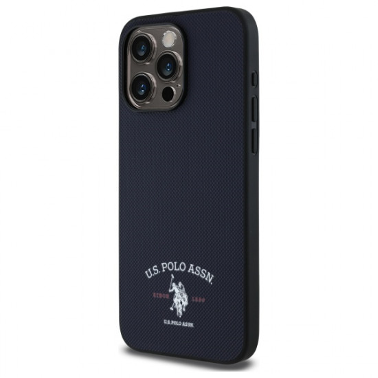 US Polo USHCP15XPARV iPhone 15 Pro Max 6,7" navy Printed DH Logo US Polo USHCP15XPARV iPhone 15 Pro Max 6,7" navy Printed DH Logo