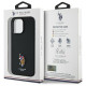 US Polo USHCP15XPEMK iPhone 15 Pro Max 6,7" black Embroidered DH Color