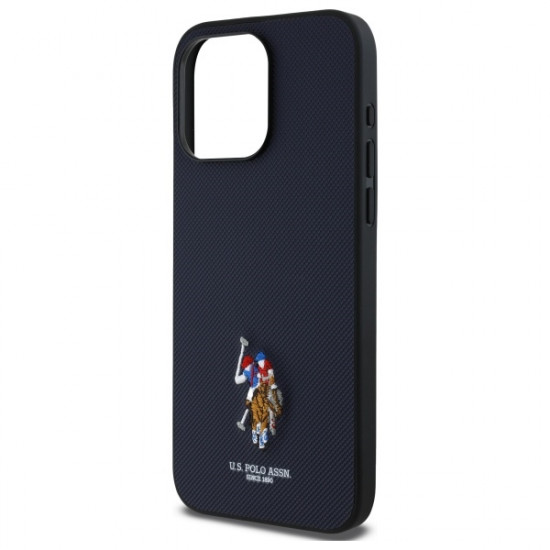 US Polo USHCP15XPEMV iPhone 15 Pro Max 6,7" navy Embroidered DH Color