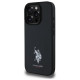 US Polo USHCP15XPGEK iPhone 15 Pro Max 6,7" black Leather Embroidered DH Color
