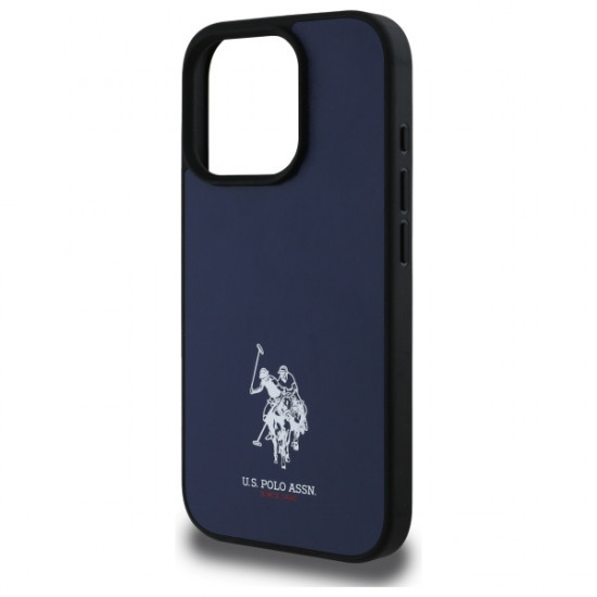 US Polo USHCP15XPGEV iPhone 15 Pro Max 6,7" navy Leather Embroidered DH Color US Polo USHCP15XPGEV iPhone 15 Pro Max 6,7" navy Leather Embroidered DH Color