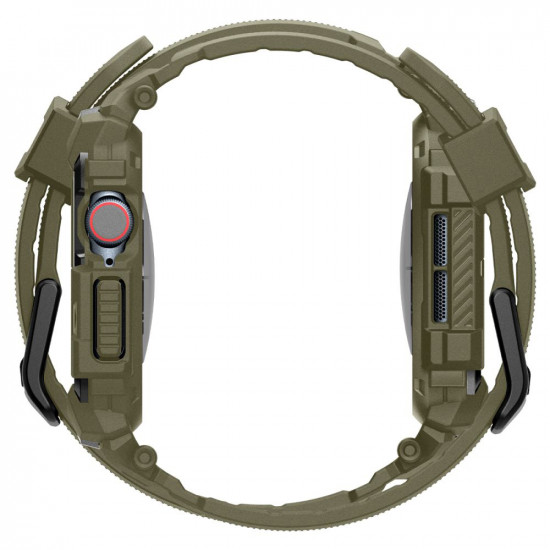 Spigen Rugged Armor Pro Apple Watch 10 46mm Vintage Khaki