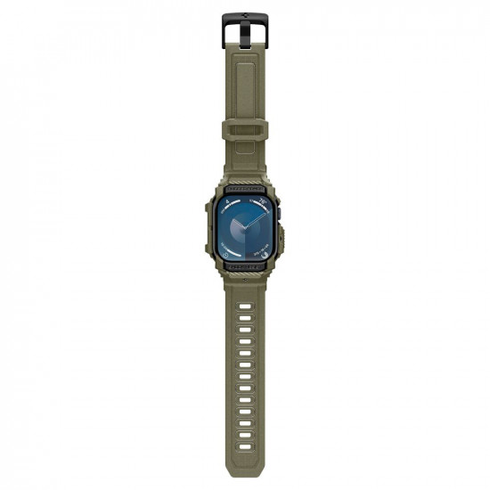 Spigen Rugged Armor Pro Apple Watch 10 46mm Vintage Khaki