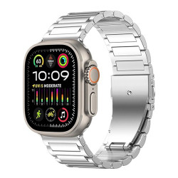 Techsuit Watchband (W012) Apple Watch 1/2/3/4/5/6/7/8/9/10/SE/SE 2/Ultra/Ultra 2 (42/44/45/46/49mm) Silver Techsuit Watchband (W012) Apple Watch 1/2/3/4/5/6/7/8/9/10/SE/SE 2/Ultra/Ultra 2 (42/44/45/46/49mm) Silver