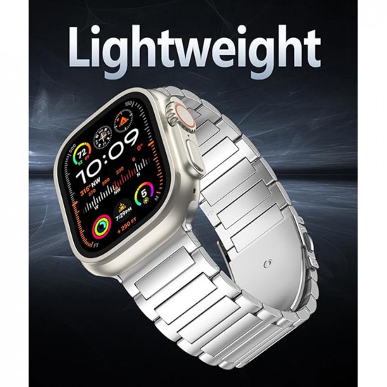 Techsuit Watchband (W012) Apple Watch 1/2/3/4/5/6/7/8/9/10/SE/SE 2/Ultra/Ultra 2 (42/44/45/46/49mm) Silver Techsuit Watchband (W012) Apple Watch 1/2/3/4/5/6/7/8/9/10/SE/SE 2/Ultra/Ultra 2 (42/44/45/46/49mm) Silver