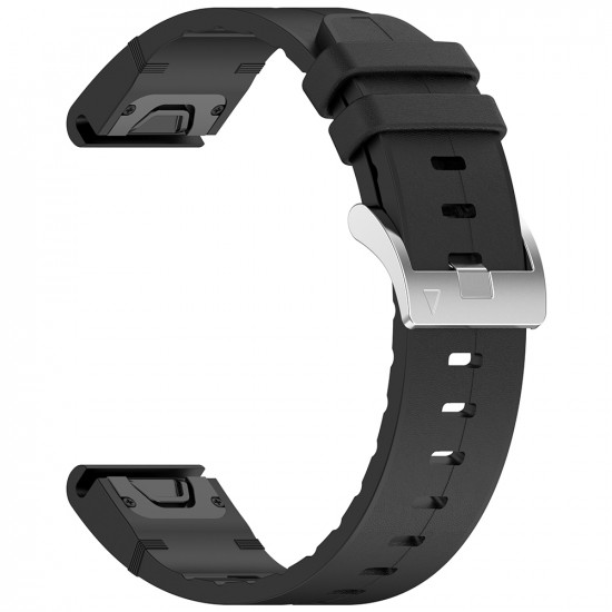 Techsuit Watchband QuickFit 22mm (W071) Garmin Fenix 5/5 Plus 6/6 Pro/7/Forerunner 935/945/Approach S60 Black Techsuit Watchband QuickFit 22mm (W071) Garmin Fenix 5/5 Plus 6/6 Pro/7/Forerunner 935/945/Approach S60 Black