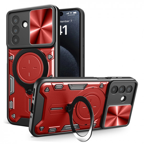 Techsuit CamGuard Pro Samsung Galaxy A26 5G Red
