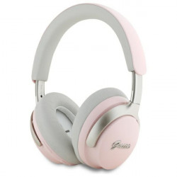 Guess Wireless Headphones Metal Script Logo (GUBHC22PSBCSMP) Bluetooth, ANC, On ear Pink