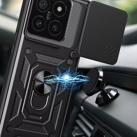 Techsuit CamShield Series Xiaomi 15 Pro Black Techsuit CamShield Series Xiaomi 15 Pro Black