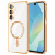 Techsuit Luxury Crystal MagSafe Samsung Galaxy A16 4G / A16 5G Gold Techsuit Luxury Crystal MagSafe Samsung Galaxy A16 4G / A16 5G Gold