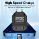 Techsuit Premium Wall Charger (CHPD174) GaN, USB QC3.0, Type C PD35W Black Techsuit Premium Wall Charger (CHPD174) GaN, USB QC3.0, Type C PD35W Black