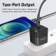 Techsuit Premium Wall Charger Tiny Series (CHPD216) GaN, USB QC3.0, Type C PD25W Black Techsuit Premium Wall Charger Tiny Series (CHPD216) GaN, USB QC3.0, Type C PD25W Black