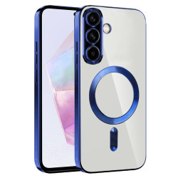 Techsuit Luxury Crystal MagSafe Samsung Galaxy A36 5G Deep Blue