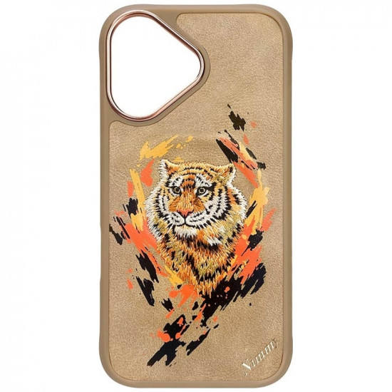 Nimmy Case Tygrys MagSafe for iPhone 16 jasnobrown