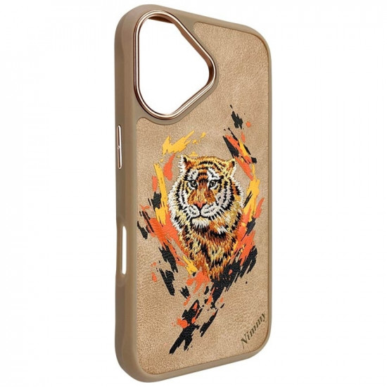 Nimmy Case Tygrys MagSafe for iPhone 16 jasnobrown
