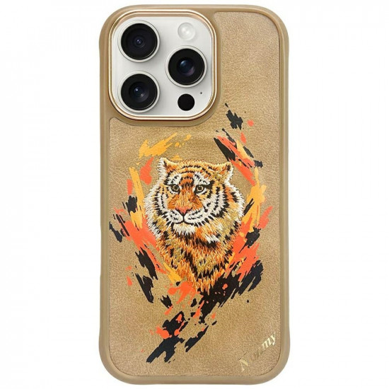 Nimmy Case Tygrys MagSafe for iPhone 16 Pro jasnobrown