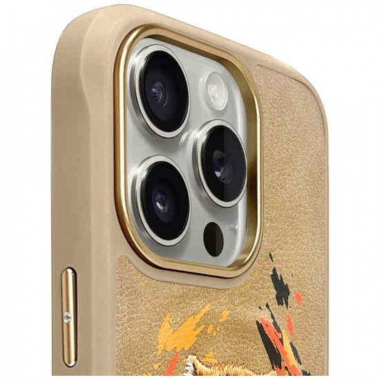 Nimmy Case Tygrys MagSafe for iPhone 16 Pro Max jasnobrown