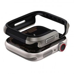 UNIQ Case Valencia Apple Watch Series 46mm titanium silver