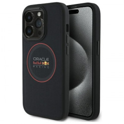 Red Bull RBHMP14L24PUILVR iPhone 14 Pro 6.1" hardcase navy Leather Red Ring MagSafe