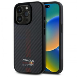 Red Bull RBHMP15L24CFGSMK iPhone 15 Pro 6.1" hardcase black Carbon Fiber Power Bar MagSafe