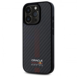 Red Bull RBHMP15L24CFGSMK iPhone 15 Pro 6.1" hardcase black Carbon Fiber Power Bar MagSafe