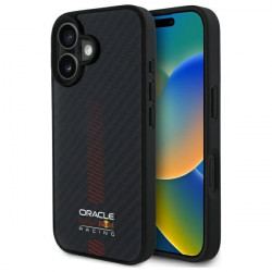 Red Bull RBHMP16M24CFGSMK iPhone 16 Plus 6.7" hardcase black Carbon Fiber Power Bar MagSafe