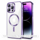 Techsuit Luxury Crystal MagSafe Samsung Galaxy A55 5G Light Purple