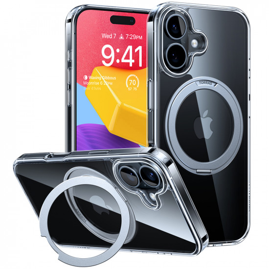 Torras Ostand Pro Series iPhone 16 Clear Torras Ostand Pro Series iPhone 16 Clear