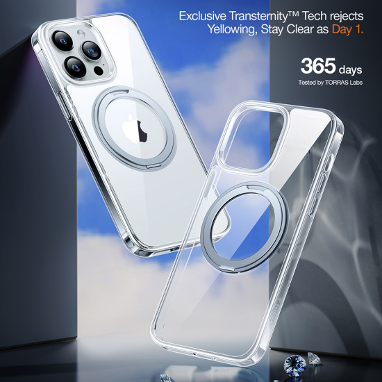 Torras Ostand Pro Series iPhone 15 Pro Clear Torras Ostand Pro Series iPhone 15 Pro Clear
